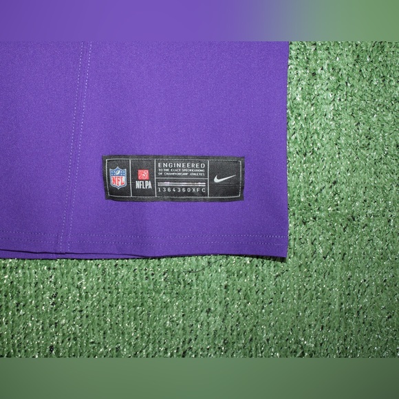 Authentic Justin Jefferson Minnesota Vikings Nike Vapor Elite FUSE Jersey Sz 44 - Picture 4 of 7